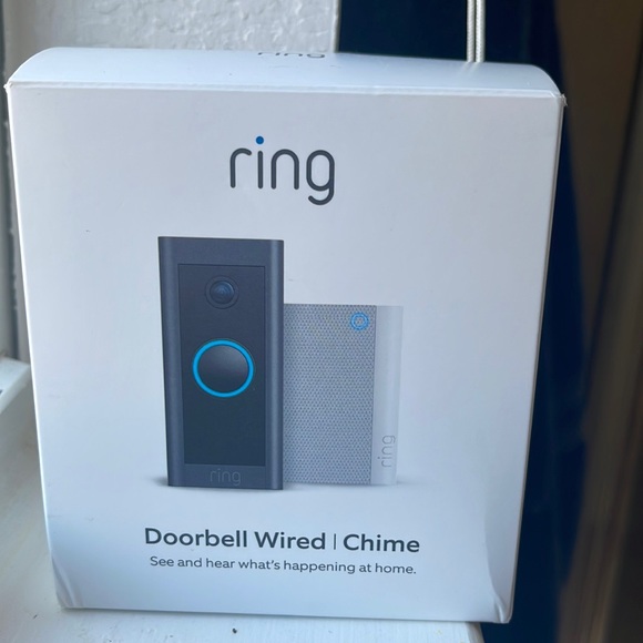 Ring Other New Ring Doorbell Wired With Chime Poshmark